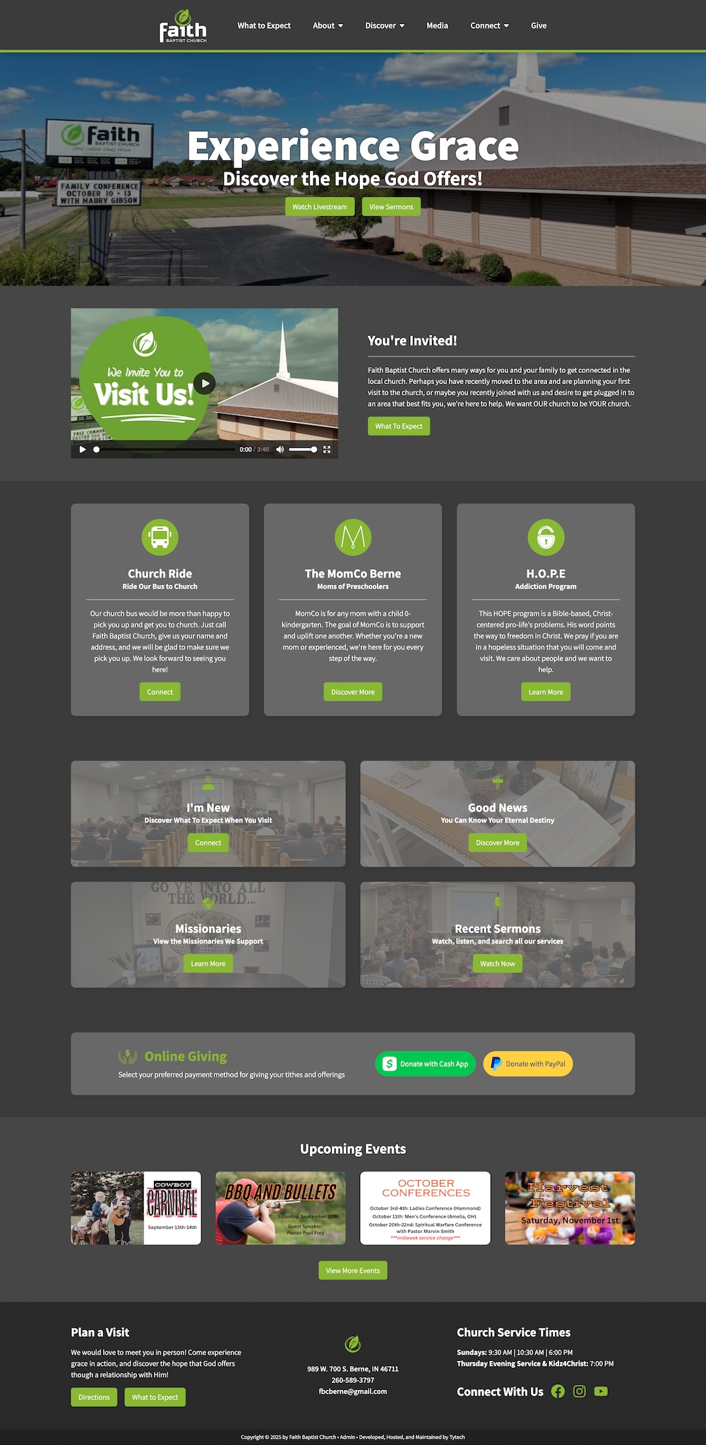 Website developed by TyTech