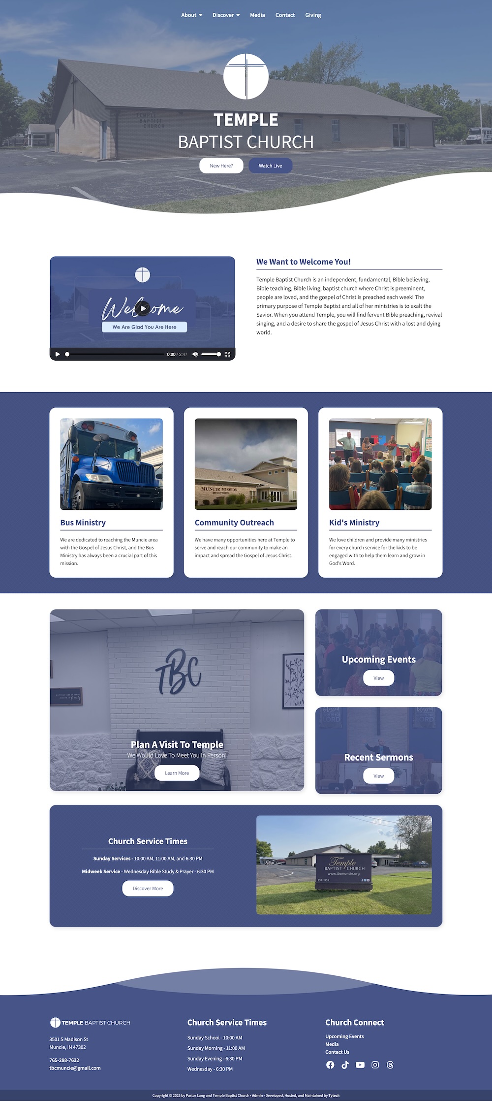 Website developed by TyTech